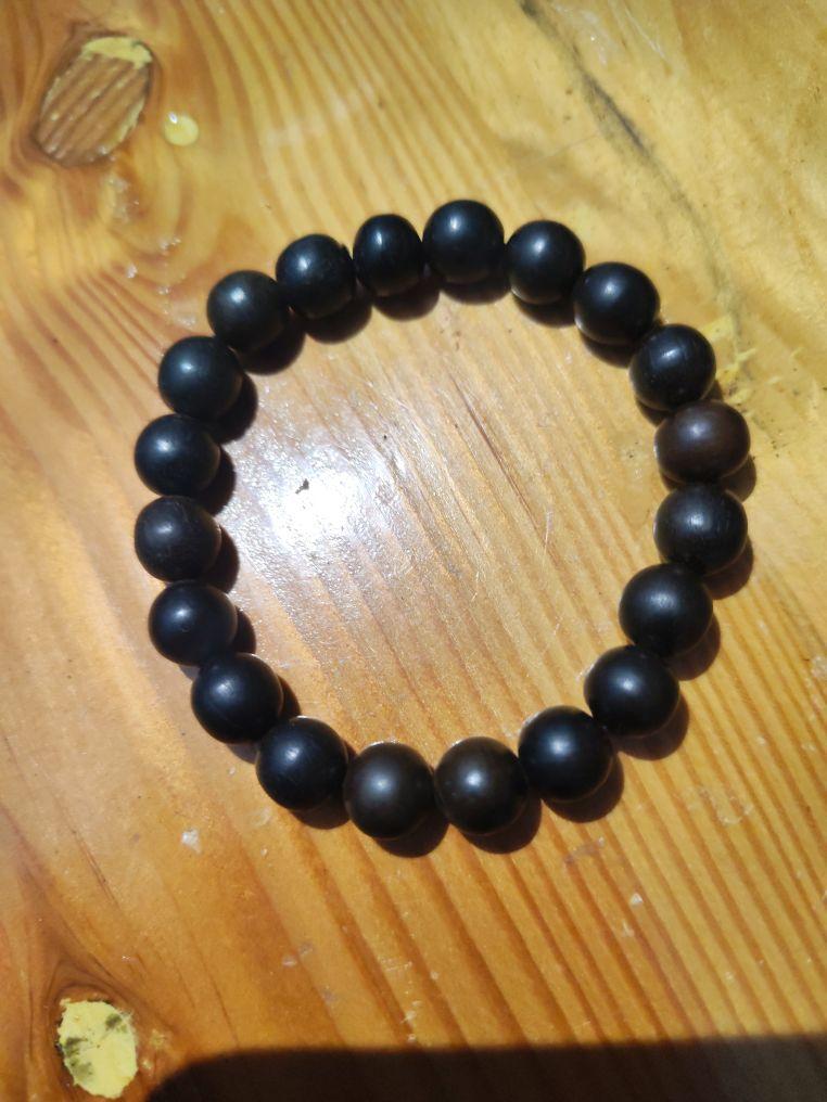 [8 mm] Gelang Kayu Iksir Grade A ++ Kawalu - Tasik, Gelang Iksir Lokal Unik dan Berkhasiat