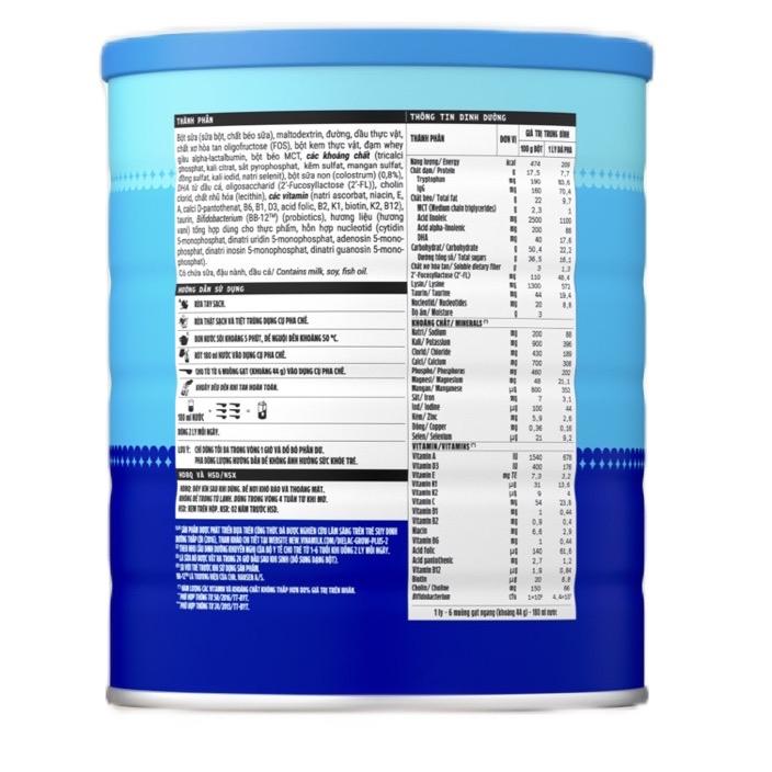 Sữa bột Vinamilk Dielac Grow Plus lon 850g dinh dưỡng cho trẻ em 2