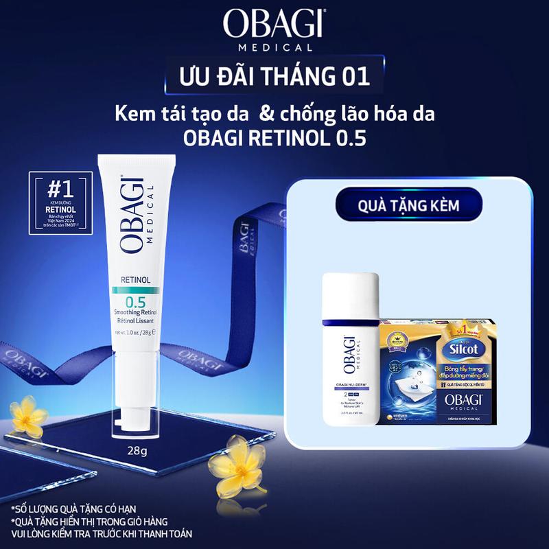  Kem Dưỡng Da OBAGI 360 Retinol 0.5 28g Women Skincare 