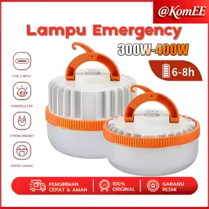 [Garansi 10 tahun] Lampu Emergency HS-Q103 400W LED Super Terang Gantung Camping Portable Anti Air Daya Tahan Lama Cocok untuk Berkemah Darurat Perkemahan