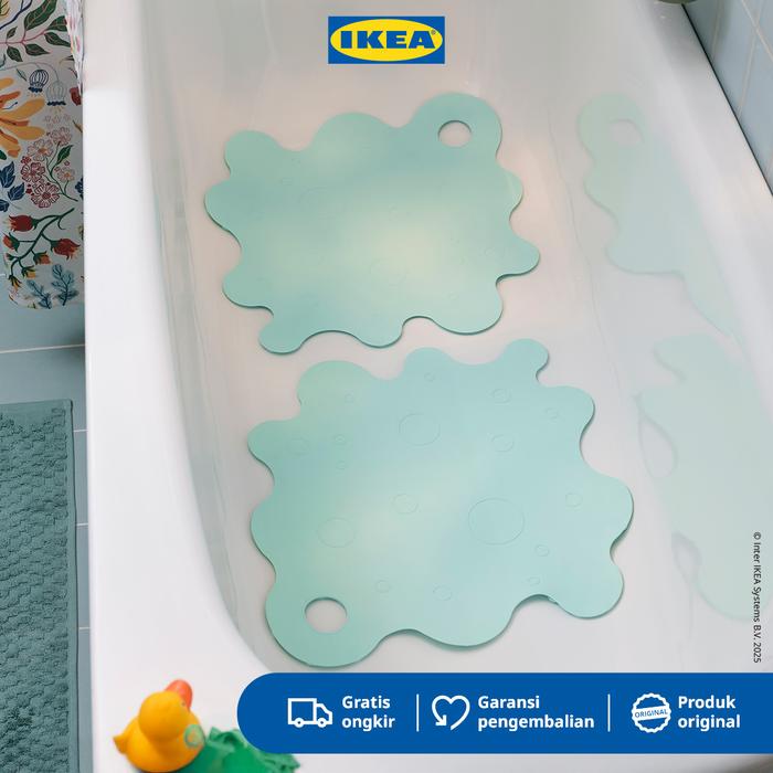 Gambar IKEA TRAMPSJON Alas Anti Slip Untuk Bathtub Bahan Karet Tosak Mua 43x43cm Isi 2pcs dari IKEA Indonesia Kota Administrasi Jakarta Timur Tokopedia