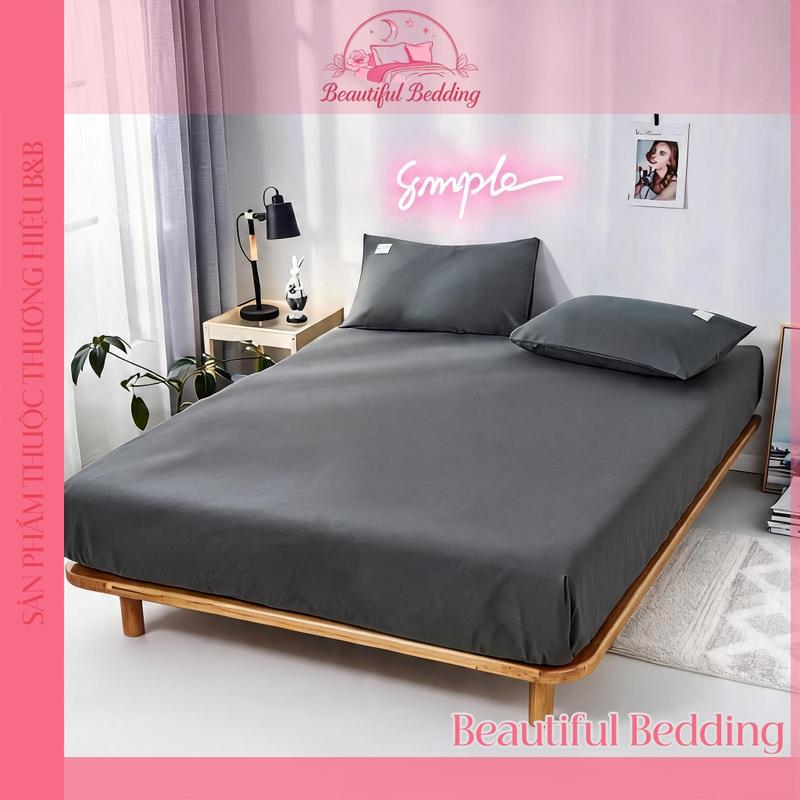 Ga Giường M2 M4 M6 M8 Chất Cotton Tici Bền Đẹp Ga Trải Giường Bo Chun Thẩm Mỹ Cao
