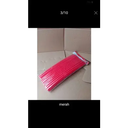 Aksesoris Motor Cover Pipet Jari Jari Sepeda Motor Ukuran panjang Ring 24cm/240mm Warna Kilat 4