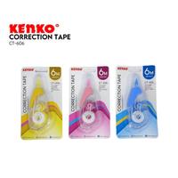 Gambar Mini Correction Tape Kenko CT Tipex Pita Koreksi Penghapus Pulpen Kertas Alat Tulis ATK Sekolah Kantor - Kenko CT-909MR dari jendelabook Kab. Klaten 2 Tokopedia