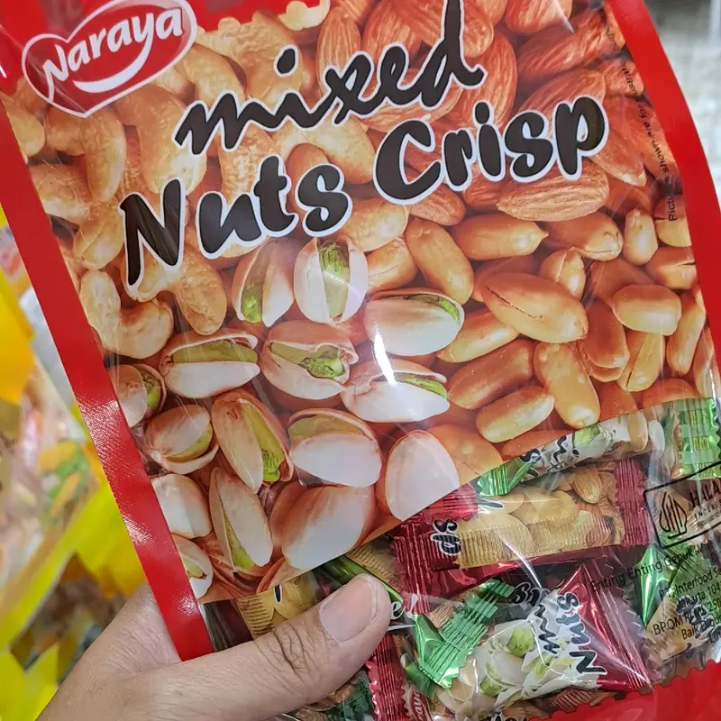 Camilan Sehat Halal ala Nabu Mix Nuts Crisp 0