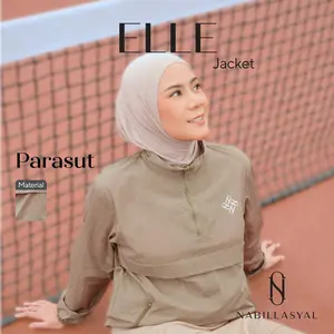 Nabillasyal | Jacket Olahraga  | Parasut | Elle Series