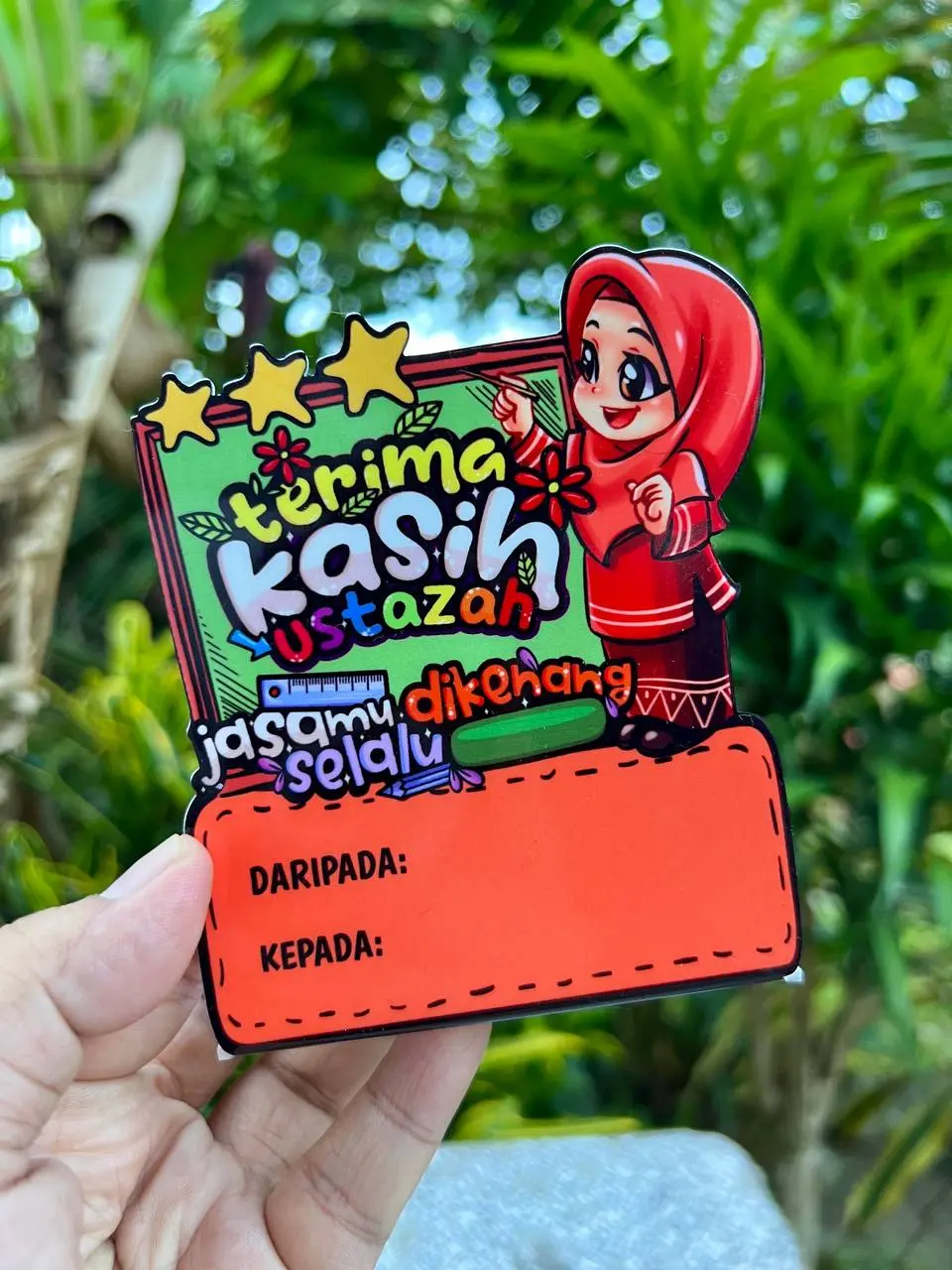 ACRYLIC STAND HARI GURU MENARIK