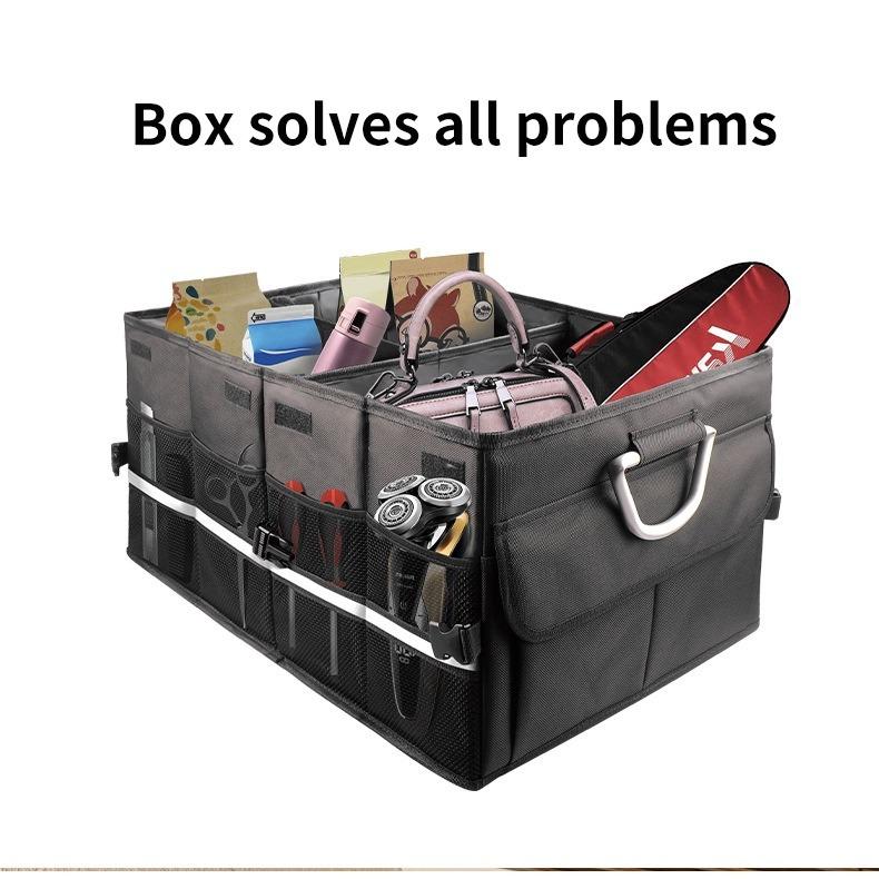 Car trunk storage box car trunk organizer car storage box ...