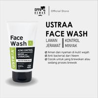 Gambar Sabun Wajah Ustraa Face Wash Neem & Charcoal untuk Kulit Berjerawat dan Berminyak - Membersihkan, Muka - Ustraa Face Wach dari oppa bewok Kab. Bekasi 1 Tokopedia