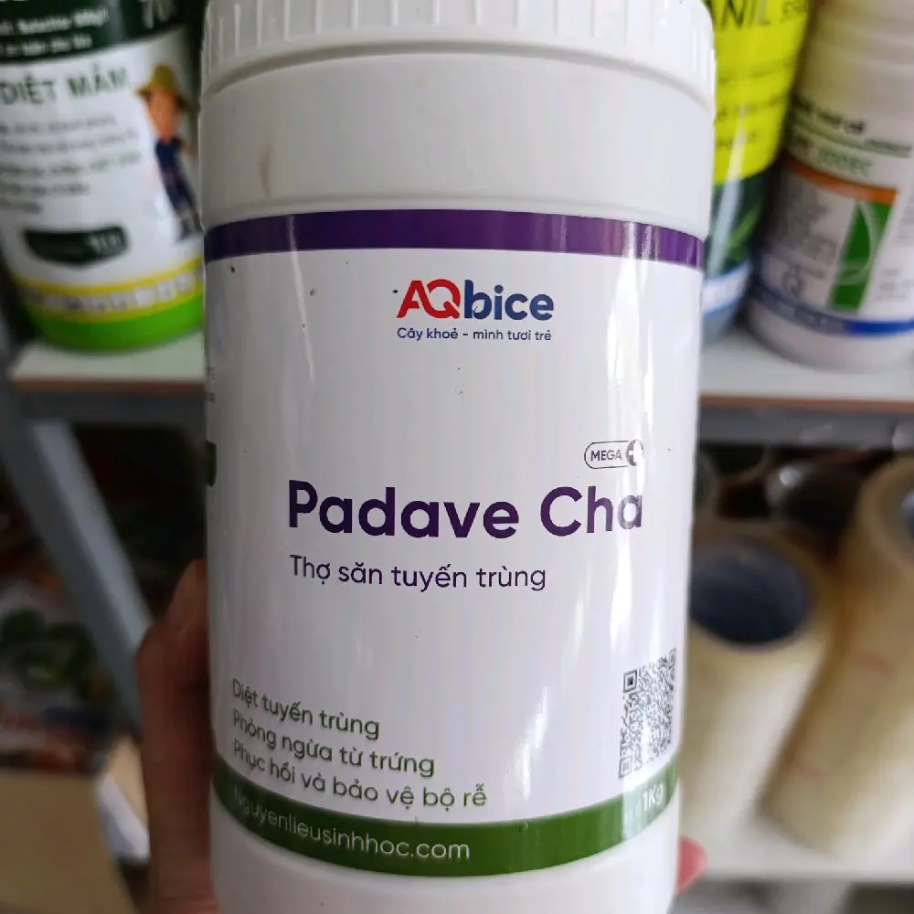 Padave Cha - Diệt Tuyến Trùng 1kg cho 400-800 Lít Nước - Bảo Vệ Bộ Rễ Phát Triển