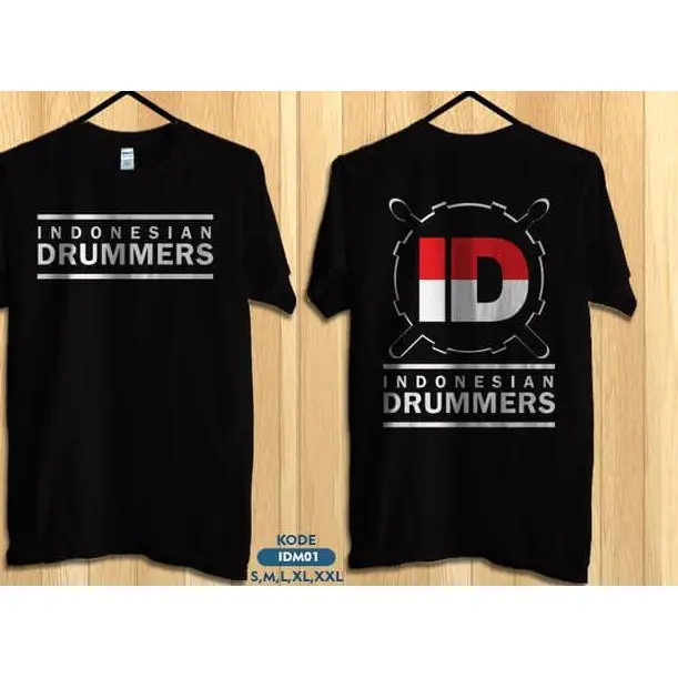 Kaos T Shirt Pria Indonesian Drummer