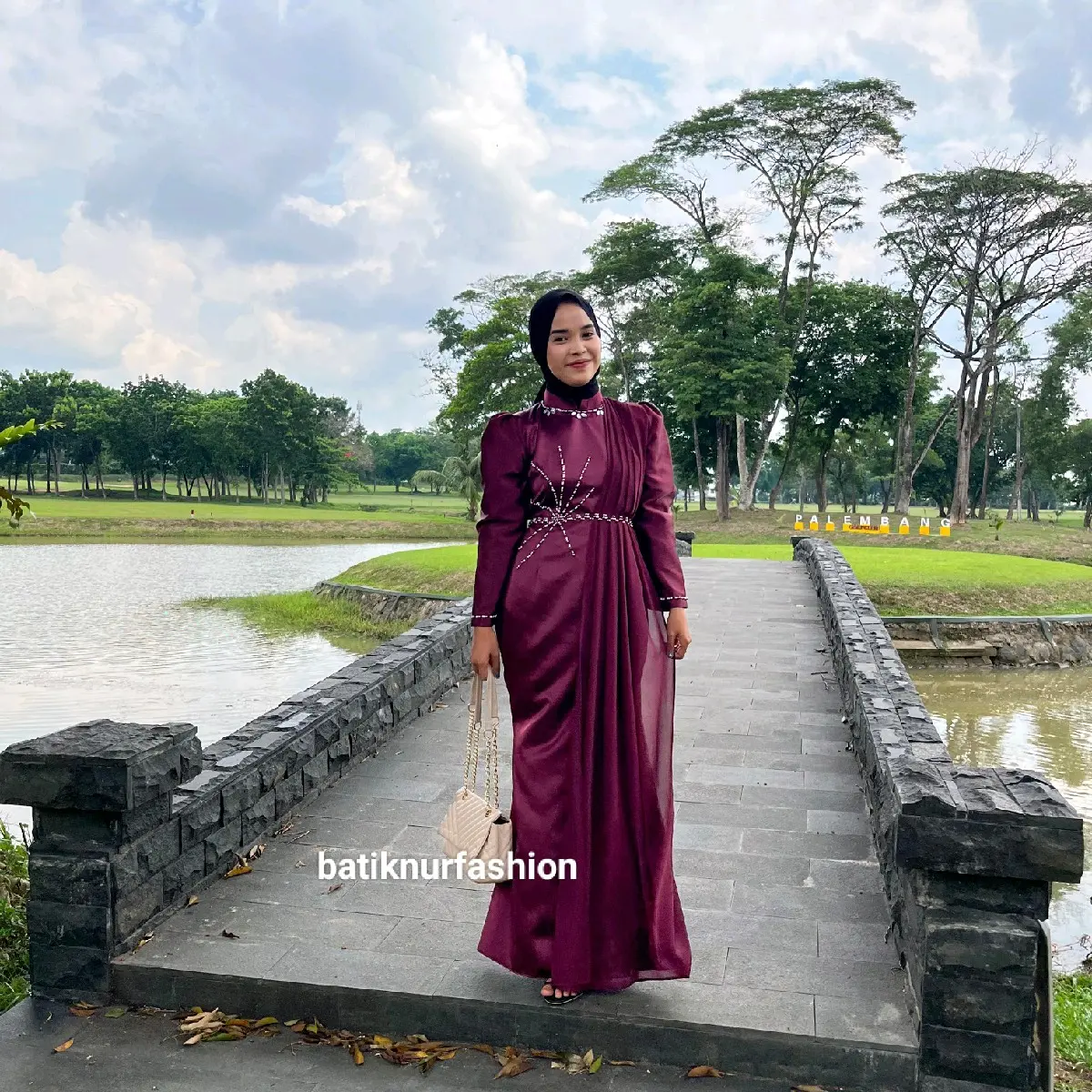 NEW HANIA DRESS MEWAH //KONDANGAN //OOTD //BRIDESMAID. Gamis Pesta Wanita