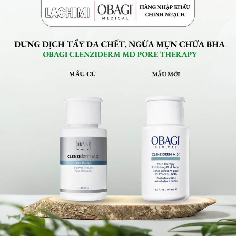 [Hàng Công ty]Obagi BHA Dung dịch tẩy da chết, ngừa mụn chứa BHA Obagi Clenziderm MD Pore Therapy