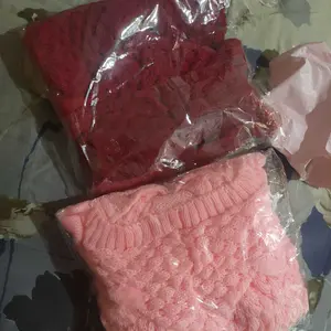 Jumper Bayi Laki-laki&Perempuan Jumper 0-12 Bulan Popcorn Rajut Halus Lembut / jumpsuit bayi Lembut Bayi Baru lahir