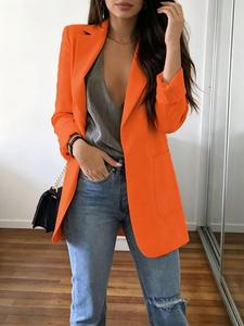 Cárdigan de corte entallado a la moda, blazer elegante para mujer, estilo para el trabajo, perfecto para usar en la oficina, prenda exterior estilosa y cómoda