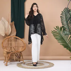 Yoenik Apparel Gaeun Lace Outer Brukat Korean Style