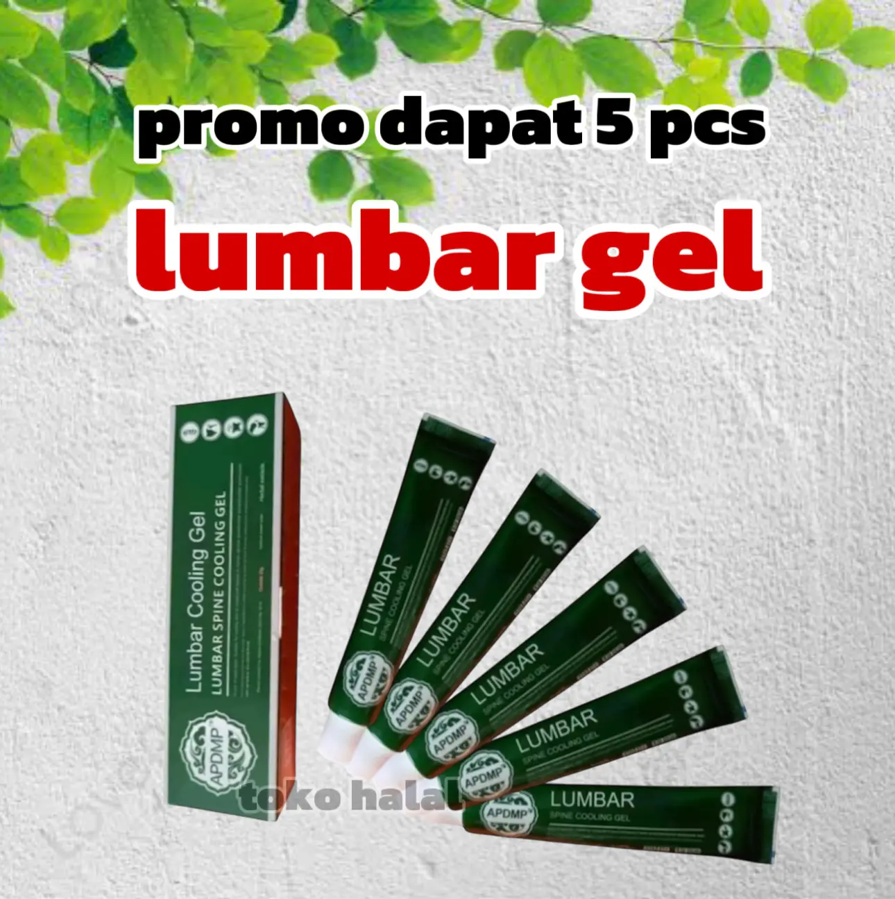(PROMO DAPAT 5 PCS) Krim Lumbar cream lutut gel nyeri pinggang sendi pereda gel kompres dingin tulang punggung