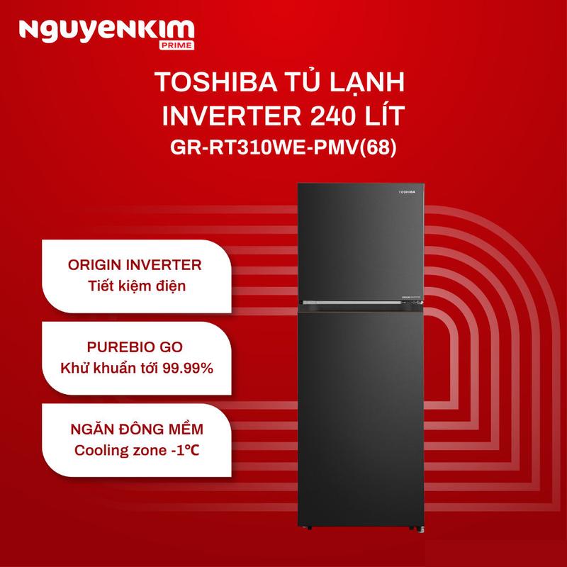 Tủ lạnh Toshiba Inverter 240 lít GR-RT310WE-PMV(68)