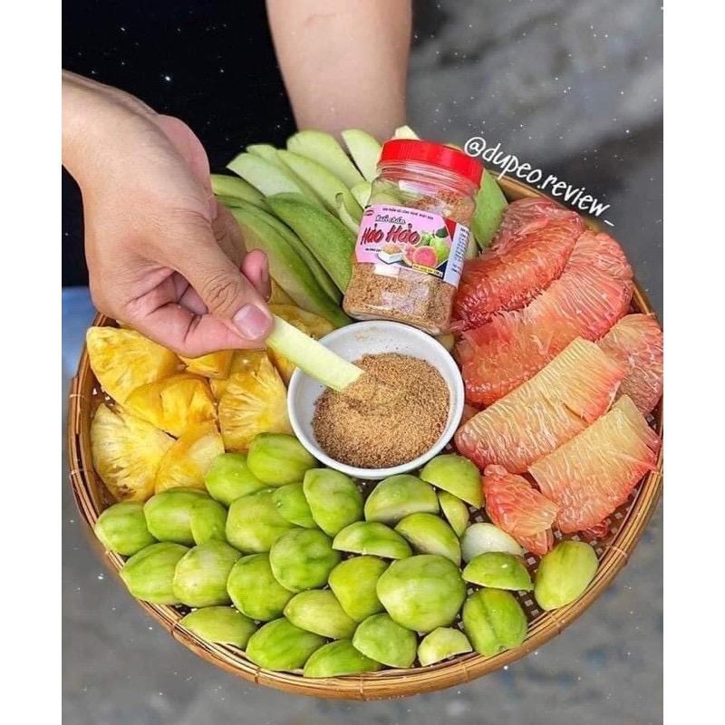 【Vietnamase】Hao Hao Tom Chua Cay Muoi Cham / Spicy & Sour Shrimp Salt Dipping Food Powder 120g 1