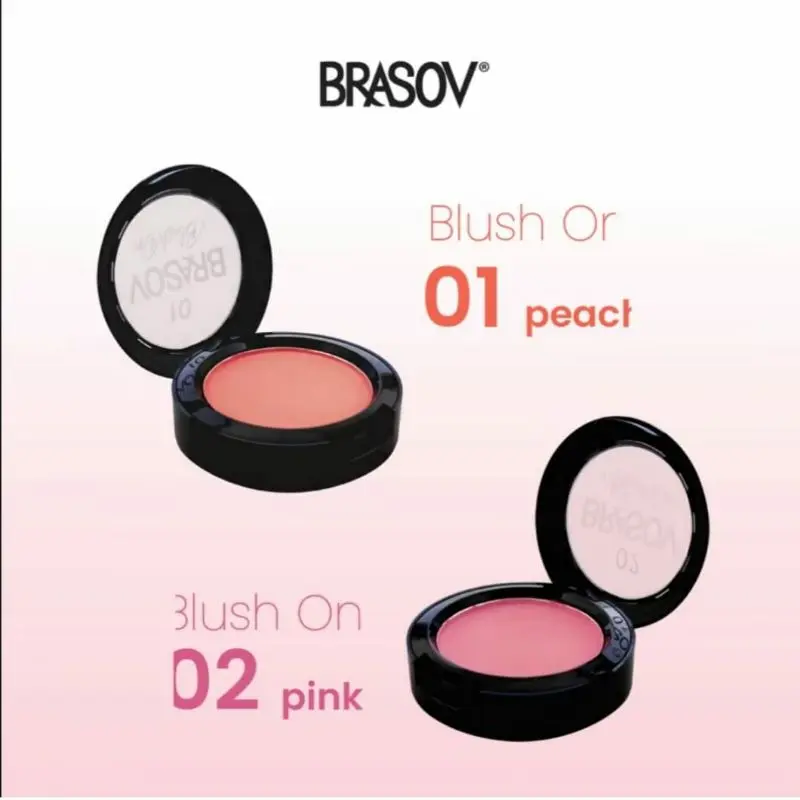 BRASOV BLUSH ON ORIGINAL ️BPOM Bedak Perona Peach Pewarna 100% Ori 0
