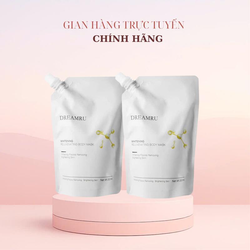  Combo 2 gói Ủ Tắm Body Hỗ Trợ Sáng Da DREAMRU 