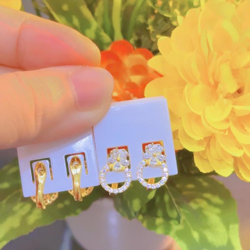 Bông tai Hội M132 Không đen bền màu thiết kế lovely Thích hợp chị em đeo thêm xinh Voi khuyên