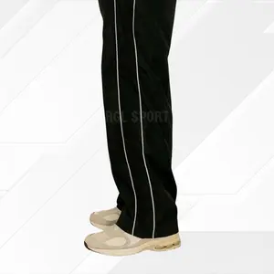 Celana Training Pria Wanita Bahan Lotto Premium Tebal List Hitam Putih