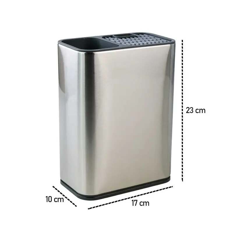 ANHO Tempat Pisau Dapur Spatula Stand Holder Stainless Steel - SUS435 5