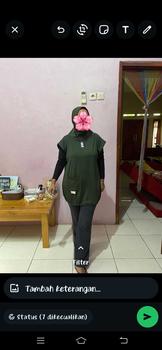 Product Review of Adhisti - Rompi Hijab Olahraga Wanita Instan - Vest Hijab Sporty Olahraga Wanita from D** 0