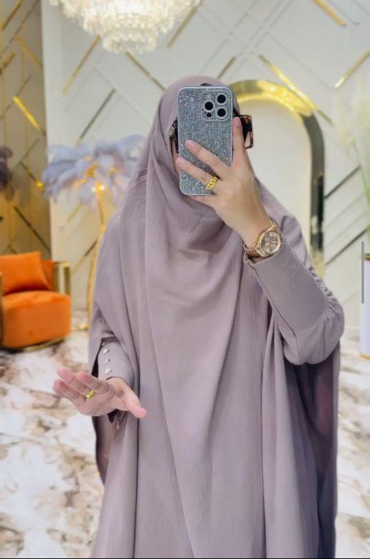 NUSAIBA SERIES - Syari & Panjang - Daily Syari, Umrah & Haji by Arsy - Hanaz Hijab