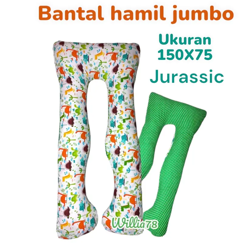 BANTAL KEHAMILAN/BANTAL HAMIL.JUMBO UKUTAN 150×75.BANTAL HAMIL + SARUNG Bunda Ibu 4