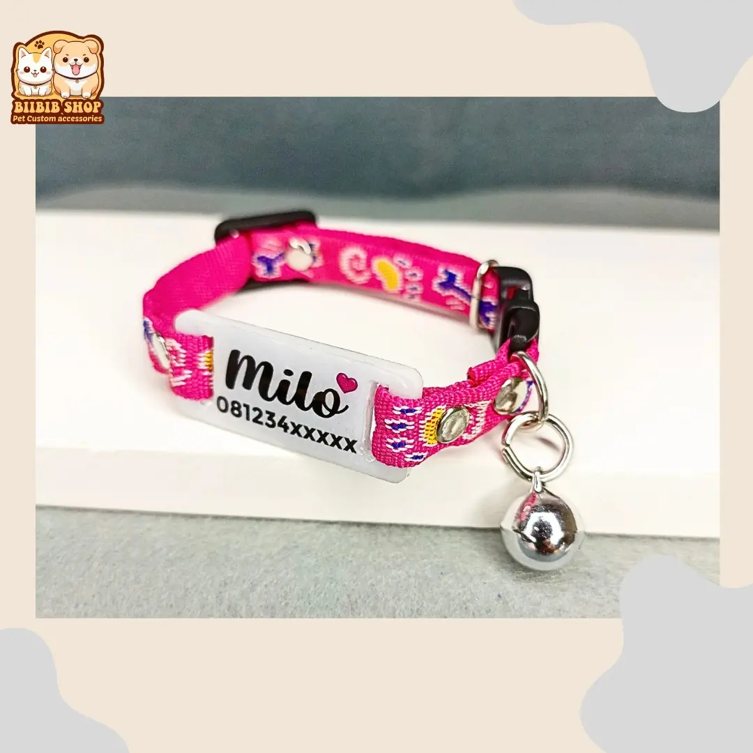 KALUNG KUCING ANJING CUSTOM NAMA (Limited 2)