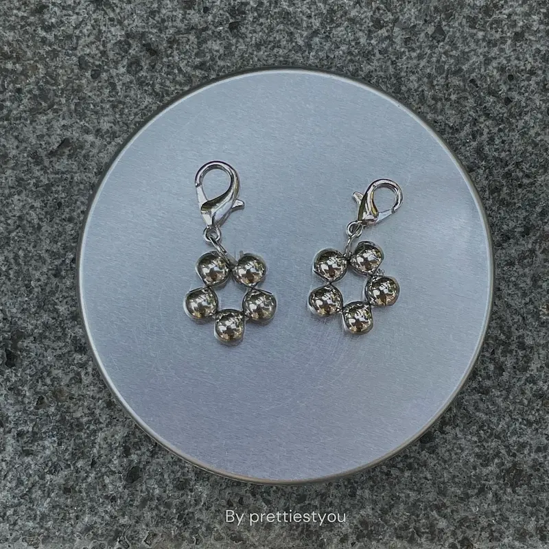 Shoecharm set aesthetic ribbon 2