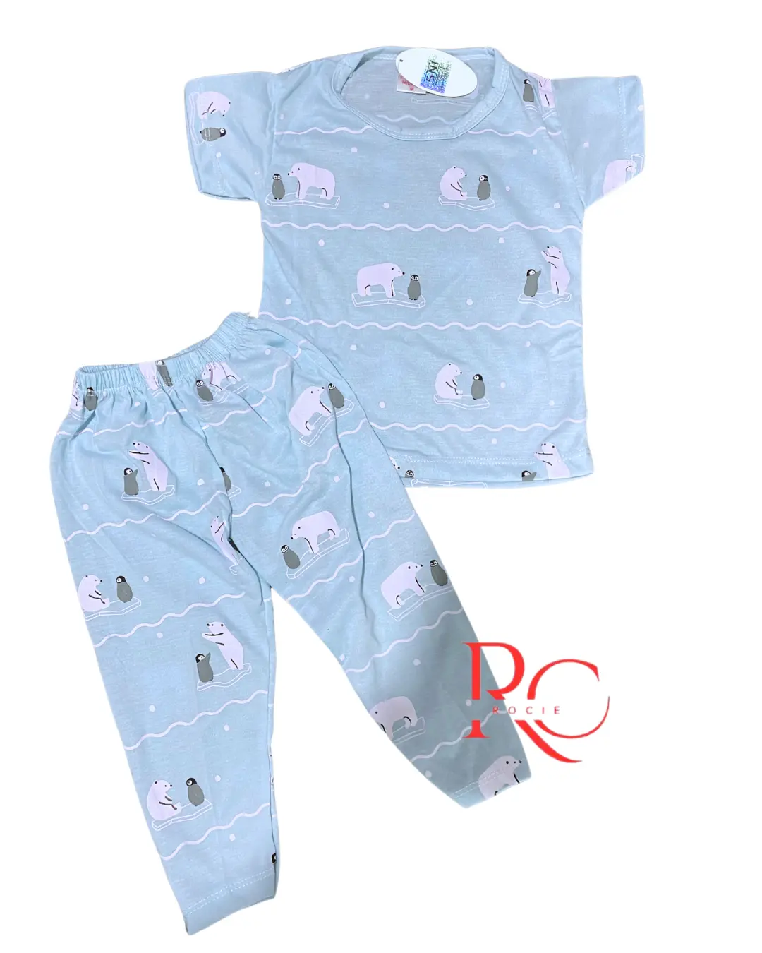 PIYAMA CHIYO ANAK MOTIF LUCU KARAKTER HALUS LEMBUT USIA 1-3 TAHUN BAHAN ADEM
