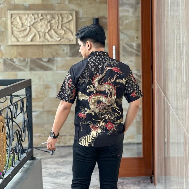 KEMEJA PREMIUM NAGA BUANA BATIK FLORIST 3
