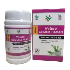 Nature suplemen makanan penambah nafsu makan isi 60 kapsul