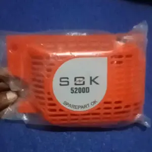 5200 5800 Recoil Senso Double Per Tarikan Gergaji Mesin Chainsaw SOK