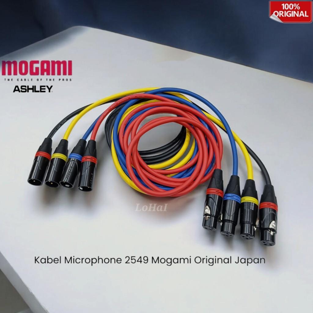 Kabel Mic Mogami Original Jack 3Pin XLR Male to XLR Female XLR Ashley Original