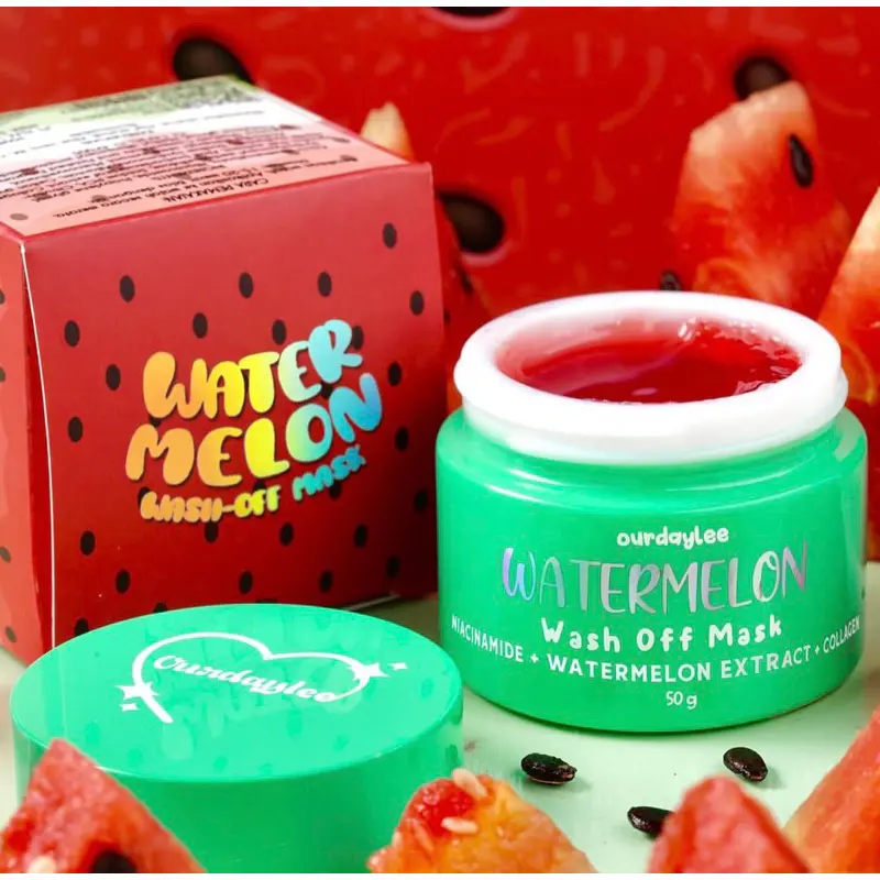 [Share In Jar] OURDAYLEE Watermelon Wash Off Mask Original Ready Stock