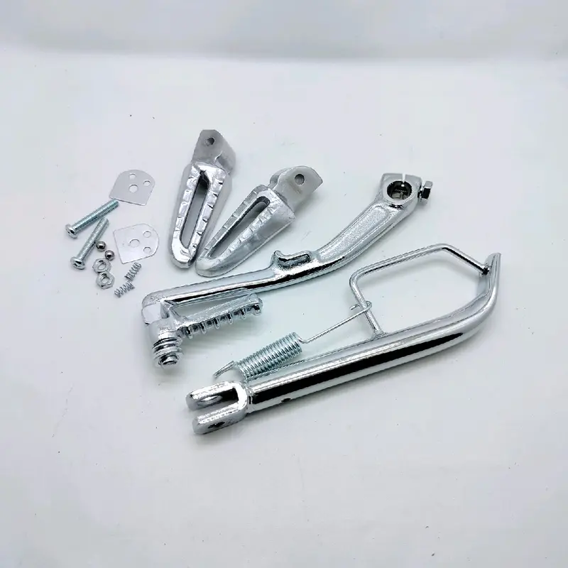 STANDAR SAMPING RING 14 CHKROME NTH IMPORT+ ENGKOLAN BEAT CHKROME+ FOOSTEP SAMPING CHKROME BEAT VARIO SCOOPY VARIO 125 GENIO SPCY BEAT FI SUPRA DLL Motorcycle Sepeda 2