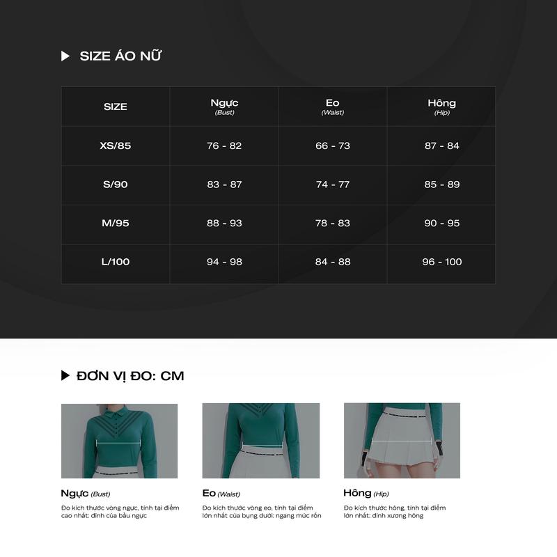Áo nữ dài tay MIPA thời trang Golf Pickleball Tennis thấm mồ hôi chống tia UV co giãn 4 chiều Alora Top 5