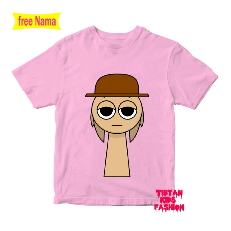 BAJU KAOS ATASAN ANAK SPRUNKI BAHAN 100% KATUN COMBED 2
