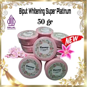 [ISI 2 PCS] CANMEY BIPUT SUPER PLATINUM LOTION PEMUTIH BADAN 50 ML Memudarkan Memutihkan Perawatan  Melembutkan Tubuh Mencerahkan Mengencangkan handbody Tangan Kaki