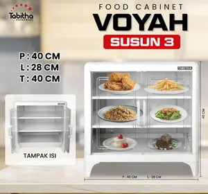 PROMO RAK KABINET VOYAH SUSUN 3, PROMO RAK MAKANAN VIRAL SUSUN 3 TABITHA
