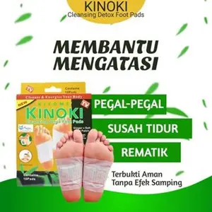 Kinoki Masker Kaki / Koyo kaki membantu detoks tubuh