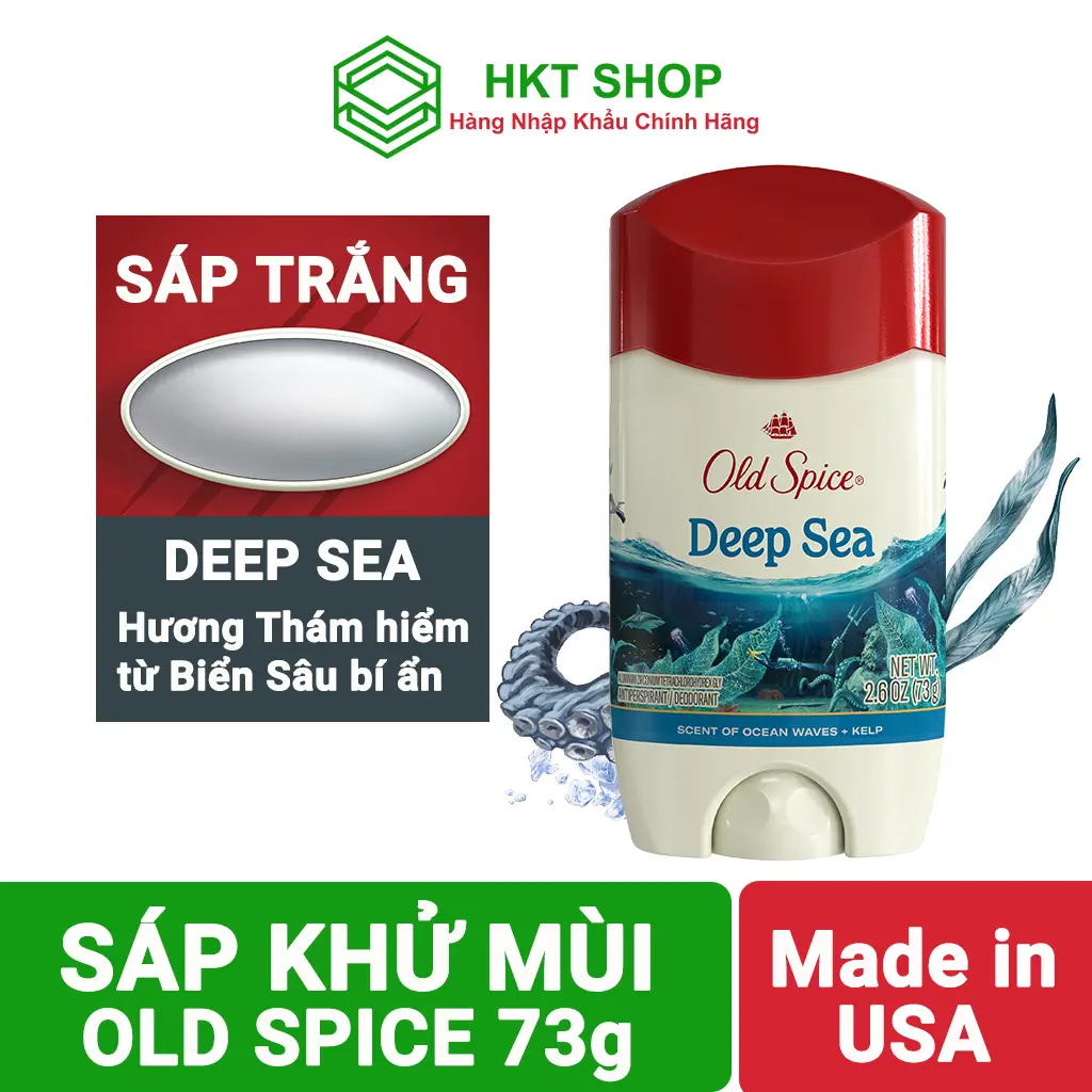 Deepsea 73g Sáp trắng