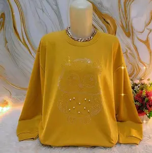 Sweater Wanita Terbaru Owl Oversize Fleece Desain Unik Nyaman dan Stylish untuk Berbagai Acara - Sweatshirt Oblong