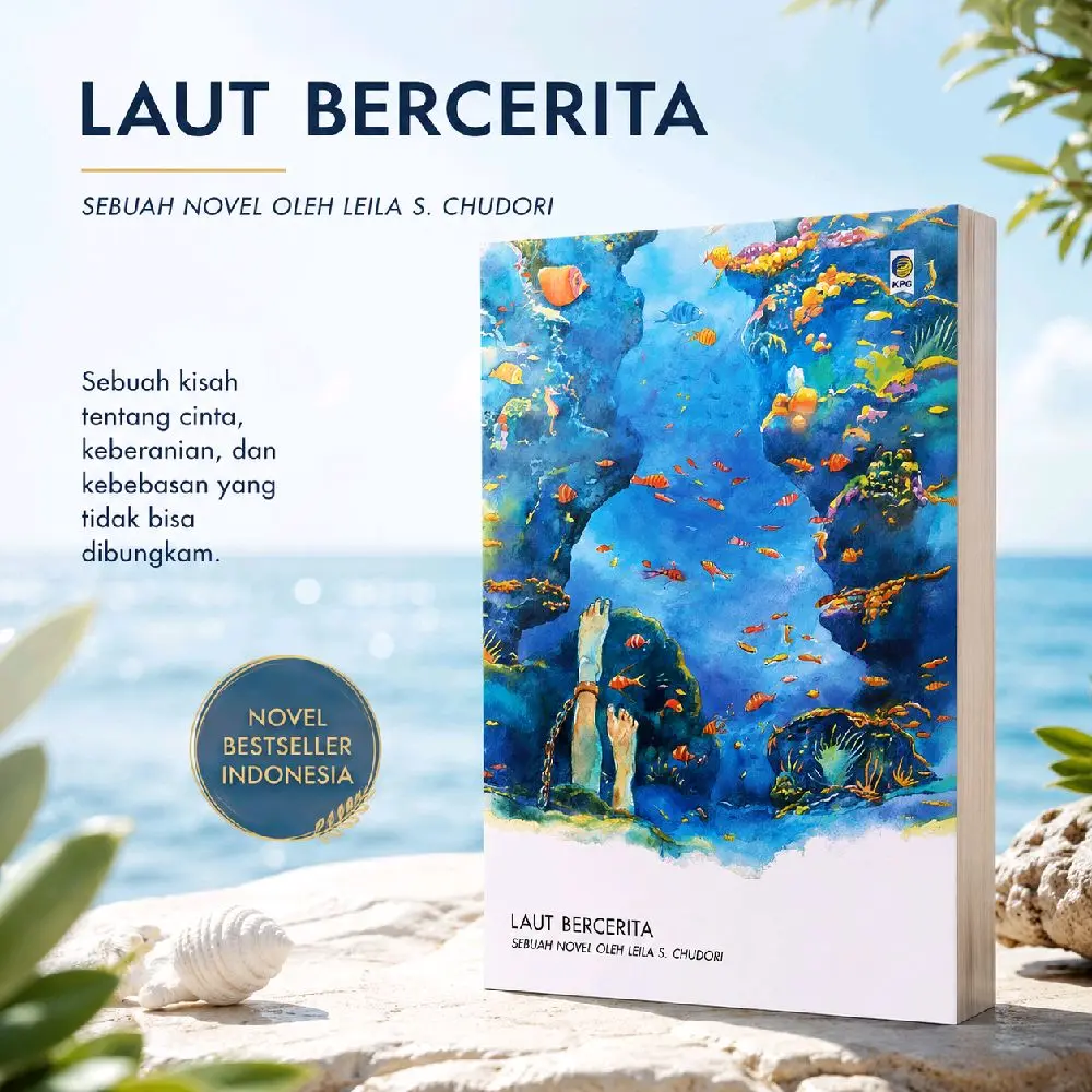 Laut Bercerita - Kisah Inspiratif Cinta Keberanian Kebebasan Filosofi