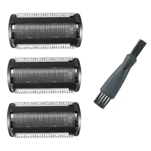 Terlaris 3 Pack Shaver Head Replacement Trimmer for Philips Bodygroom BG 2024 - 2040 S11 YSS2 YSS3 S