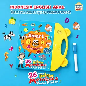 Buku Suara Interaktif Belajar, Mainan Edukasi Dini Dengan Konten Pembelajaran Lengkap, Sesuai Untuk Anak Balita Dan Anak Usia TK, Digunakan Bersama Keluarga Di Rumah Saat Bermain, Meningkatkan Pengetahuan Dan Keterampilan Anak 2026 COD Tersedia